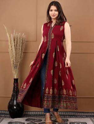 Women anarkali kurta 2