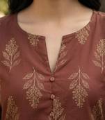 Women ethnic motifs printed kurta