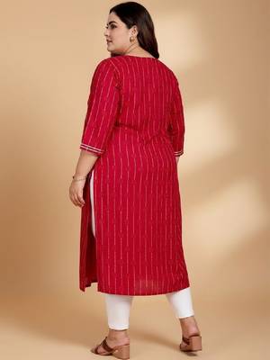Women floral printed block print kurta 1