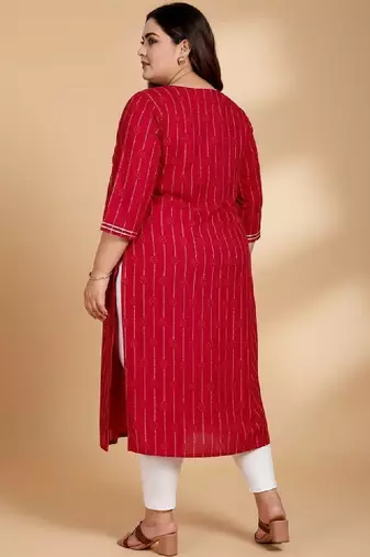 Women floral printed block print kurta