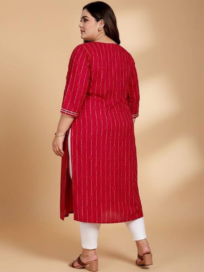 Women floral printed block print kurta