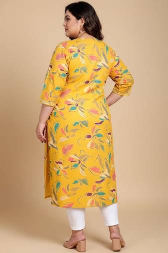 Women floral printed block print kurta