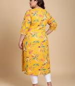 Women floral printed block print kurta