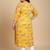 Women floral printed block print kurta