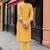 Women embellished thread work kurta