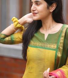 Regular cotton kurta with dupatta