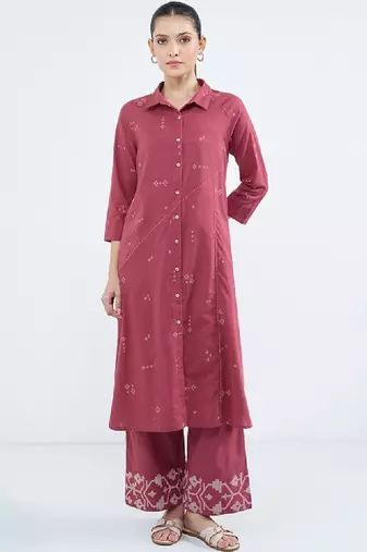 Women geometric printed kurta