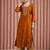 Women ethnic motifs embroidered thread work kurta