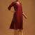 Women embroidered thread work kurta