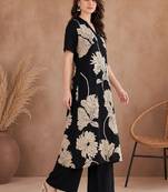 Women floral printed floral kurta