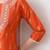 Women ethnic motifs embroidered thread work kurta