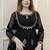 Women embellished grandeur & majestic artwork georgette anarkali kurta