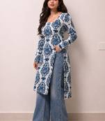 Women ethnic motifs printed kurta