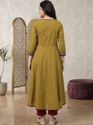 Women anarkali kurta 3