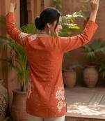 Short kurta printed
