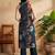 Women floral printed indie florals kurta