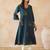 Printed pure cotton a-line kurta