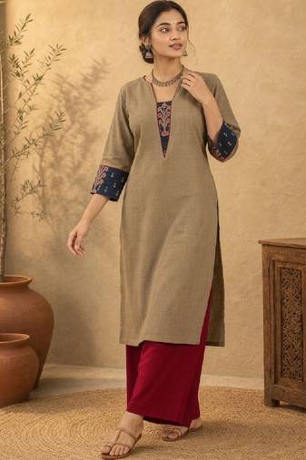 Women thread work kurta