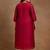 Women ethnic motifs chanderi silk kurta