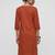 Women embroidered sequinned kurta