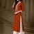 Women embroidered thread work kurta