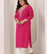 Women thread work kurta