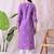 Women thread work kurta