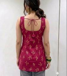 Women ethnic motifs printed kurta