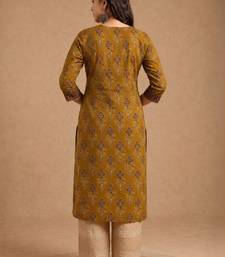 Women ethnic motifs printed indie prints kurta