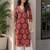Women ethnic motifs printed kurta
