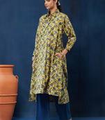 Women floral printed indie florals kurta
