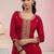 Women ethnic motifs embroidered thread work kurta