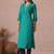 Women embroidered thread work kurta