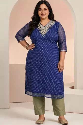 Women printed kurta