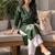 Women floral embroidered thread work floral kurta