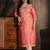 Women ethnic motifs embroidered thread work kurta