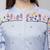 Women blue embroidered straight republic day republic day kurta