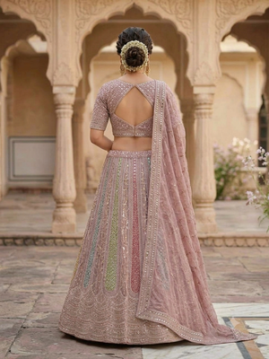 new fancy designer lehanga  3