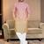 Multi color digital printed straight men kurta