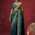 multicolour dola silk blend with zari weaving party wear saree