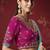 sky blue dola silk blend with zari weaving party wear saree