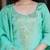 Rama chinnon foil print long kurti palazzo set