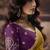 mustard organza zari work party wear saree