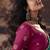 Cyan bemberg sequince work party wear saree