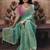 sky blue sequince work party wear saree