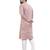 Pink Lakhnavi Thread Work Design Fabric Thai Silk Ethnic Festive Wear Kurta Pyjama