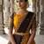 Beautiful South Indian Style Semi-Stitched Half Saree with Blouse and Dupatta for Women