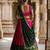 Beautiful South Indian Style Semi-Stitched Half Saree with Blouse and Dupatta for Women
