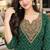 rayon fabric bandhani printed embroidery work kurta with palazzo