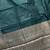 bottle green plain anchal zari border semi silk blend banarasi saree